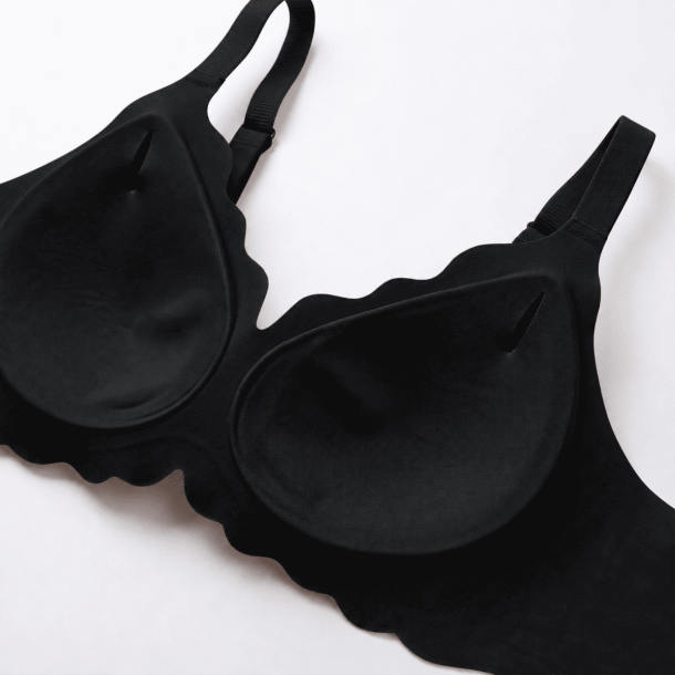 FemiFemme BH - SoftScallop Full Coverage B�jlefri BH - Black