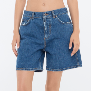 Ball Shorts - BaSerre Denim Shorts - Medium Blue Wash