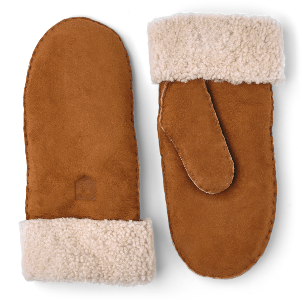 Hestra Luffer - Sheepskin Mitt - Cork