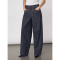 Co'couture Bukser - SiggaCC Stripe Pant - Denim Blue