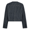 Co'couture Jakke - SiggaCC Stripe Jacket - Denim Blue