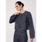 Co'couture Jakke - SiggaCC Stripe Jacket - Denim Blue