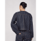 Co'couture Jakke - SiggaCC Stripe Jacket - Denim Blue