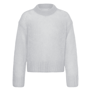 Part Two Strik - SillePW Pullover - Gray Dawn