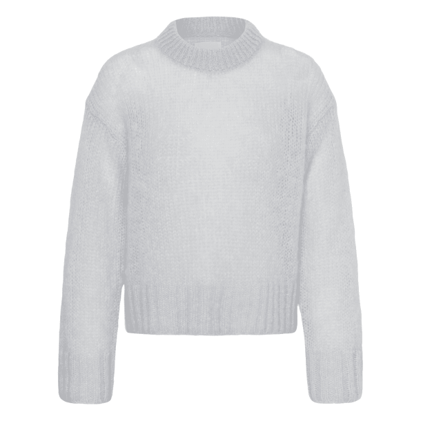 Part Two Strik - SillePW Pullover - Gray Dawn