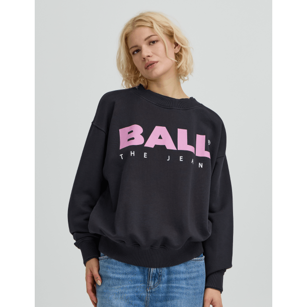 Ball Sweatshirt - BaSimona Sweat - Black