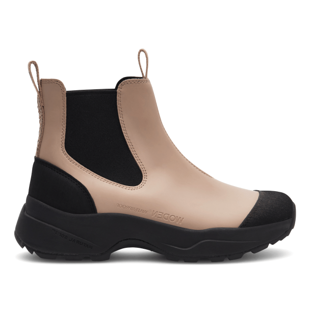 Woden Gummistvler - Siri Waterproof - Taupe