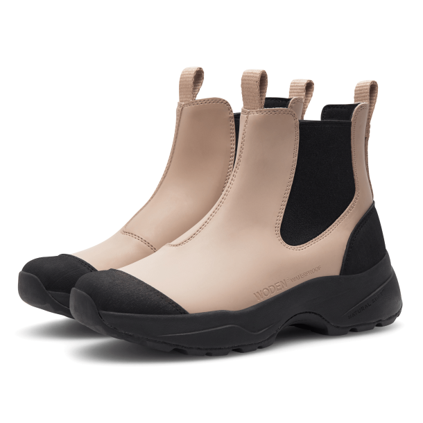 Woden Gummistvler - Siri Waterproof - Taupe