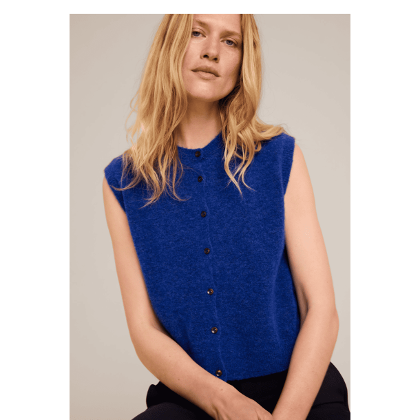 SibinLinnebjerg Vest - Solene - Palace Blue