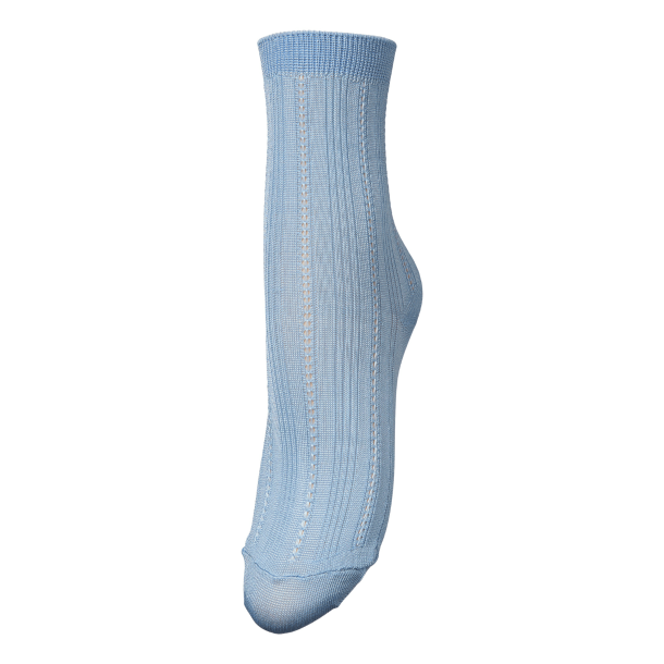 Becks�ndergaard Str�mper - Solid Drake Sock - Angel Falls Blue