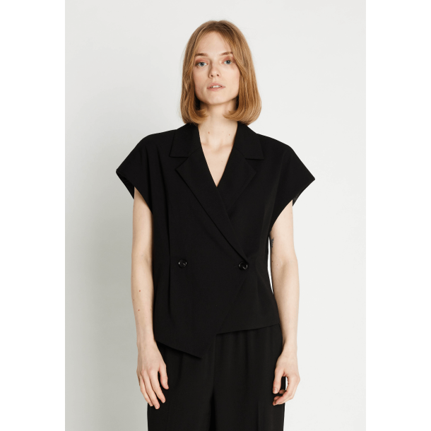 Rue de Femme Vest - RDFSolveig Vest - Black