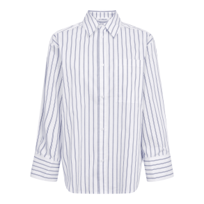 Co'couture Skjorte - SomoCC Stripe Shirt - White