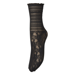 Becks�ndergaard Str�mper - Bloom Lace Sock - Black