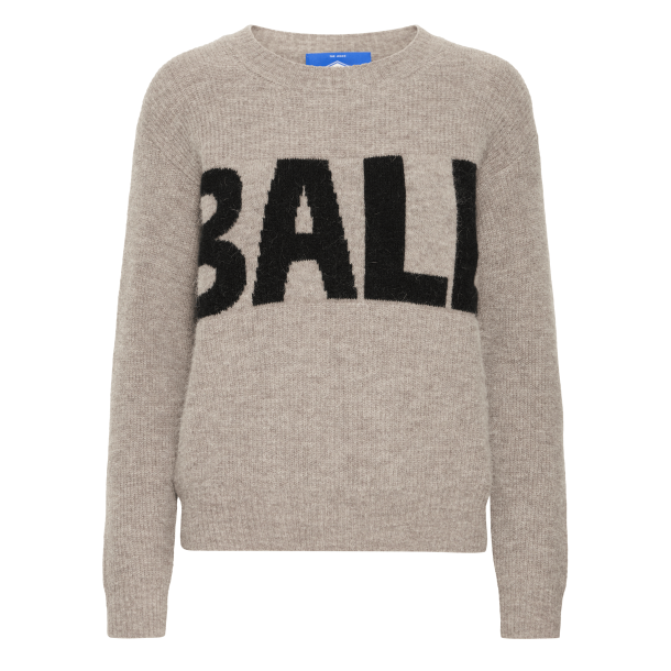 Ball Strik - BaStacy Rib Logo Pullover - Vintage Khaki