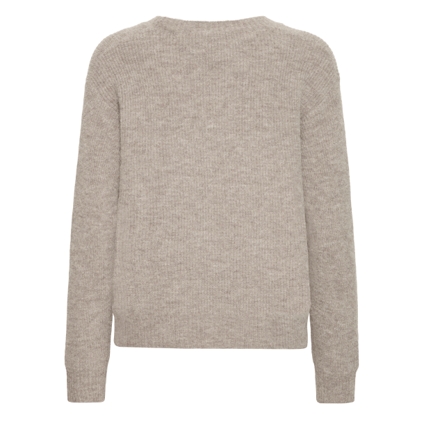 Ball Strik - BaStacy Rib Logo Pullover - Vintage Khaki