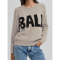 Ball Strik - BaStacy Rib Logo Pullover - Vintage Khaki