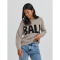 Ball Strik - BaStacy Rib Logo Pullover - Vintage Khaki