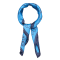 Becks�ndergaard T�rkl�de - Stencia Tulip Sia Scarf - Azure Blue