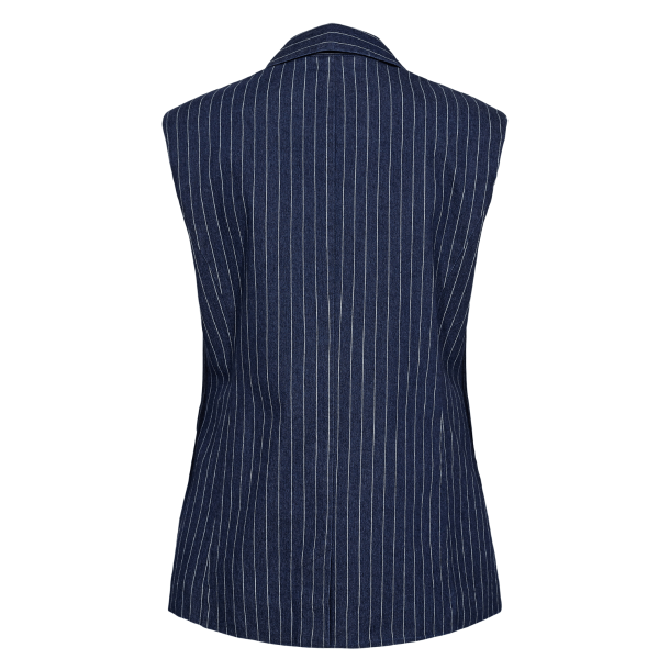 Nümph Vest - NuVibeke Vest - Medium Blue Denim