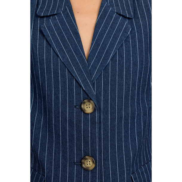 Nümph Vest - NuVibeke Vest - Medium Blue Denim