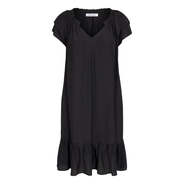 Co'couture Kjole - Sunrise Crop Dress - Black