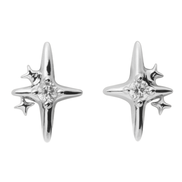 Sparv reringe - Supernova Earrings - Slv