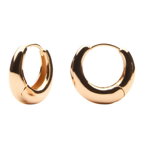 Sparv reringe - Sweet Escape Earrings - Forgyldt