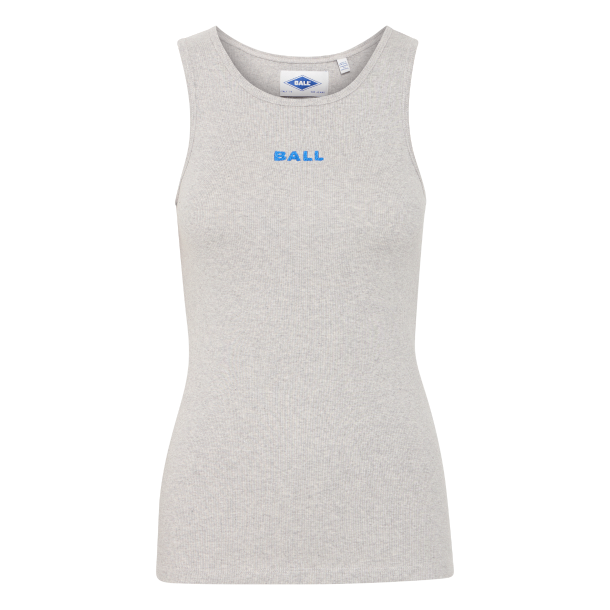 Ball Top - BaAltobelli Tank Top - Medium Grey Melange