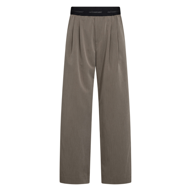 Co'couture Bukser - TengaCC Logo Pant - Walnut
