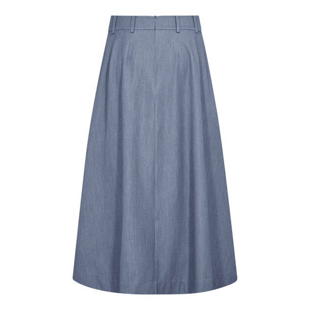 Co'couture Nederdel - TerryCC Pleat Skirt - Ash Blue
