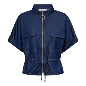 Co'couture Vest - TerryCC Vest - Navy