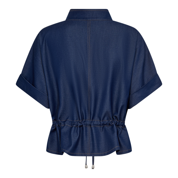 Co'couture Vest - TerryCC Vest - Navy