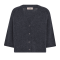 Mos Mosh Strik - MMThora Lizet Knit Cardigan - India Ink