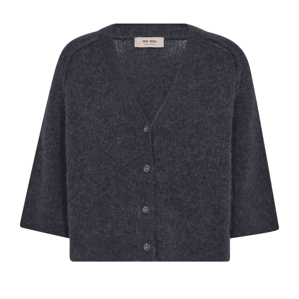 Mos Mosh Strik - MMThora Lizet Knit Cardigan - India Ink