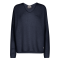 Mos Mosh Strik - MMThora V-neck Knit - Salute Navy