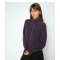 Mos Mosh Strik - MMThora Knit Zip Cardigan - Sweet Grape