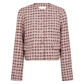 Co'couture Jakke - TikaCC Boucle Jacket - Dusty Rose