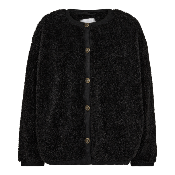 Co'couture Jakke - NewCC Timmy Teddy Jacket - Black