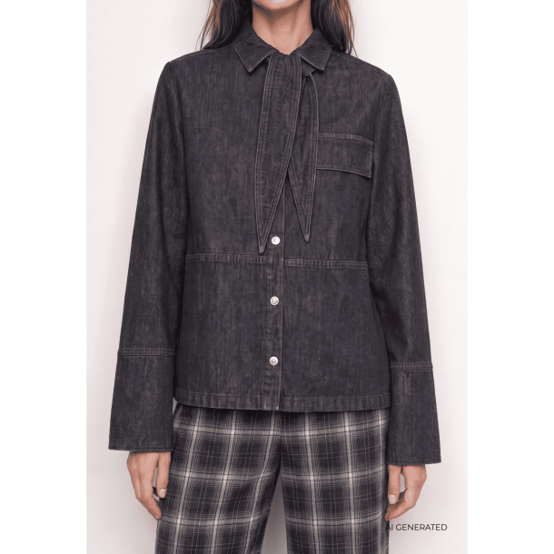 Levet� Room Skjorte - LR-Titus 2 - Mid Blue Denim