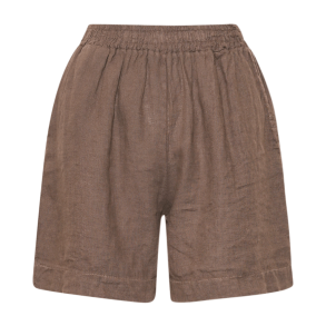 Tiffany Shorts - Tracy Linen Shorts - Mocca