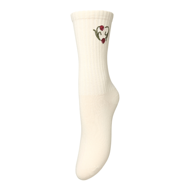 Becks�ndergaard Str�mper - Tulipa Cotta Sock - Birch White