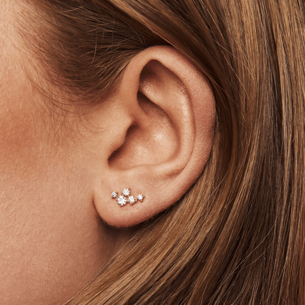 Sparv reringe - Twinkle Earrings - Forgyldt