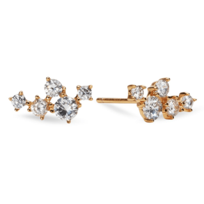 Sparv reringe - Twinkle Earrings - Forgyldt