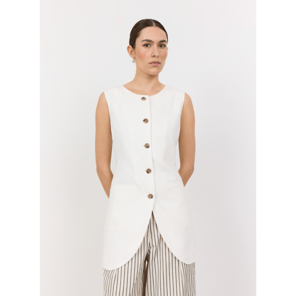 Leveté Room Vest - LR-Laura 2 - Star White