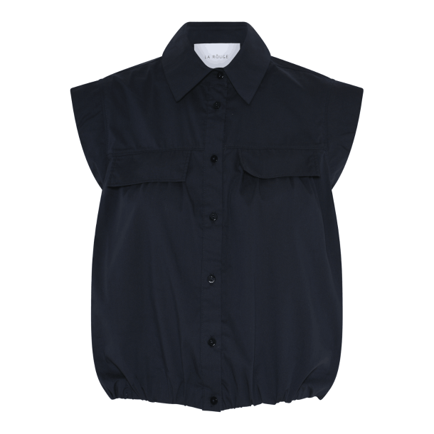 La Rouge Bluse - Vilma Top - Navy