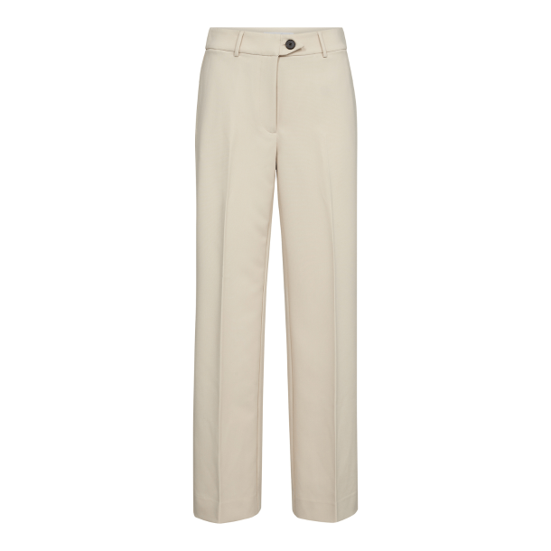 Co'couture Bukser - VolaCC Wide Pant - Bone