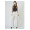 Co'couture Bukser - VolaCC Wide Pant - Bone