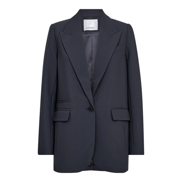 Co'couture Blazer - VolaCC Single Oversize Blazer - Ink