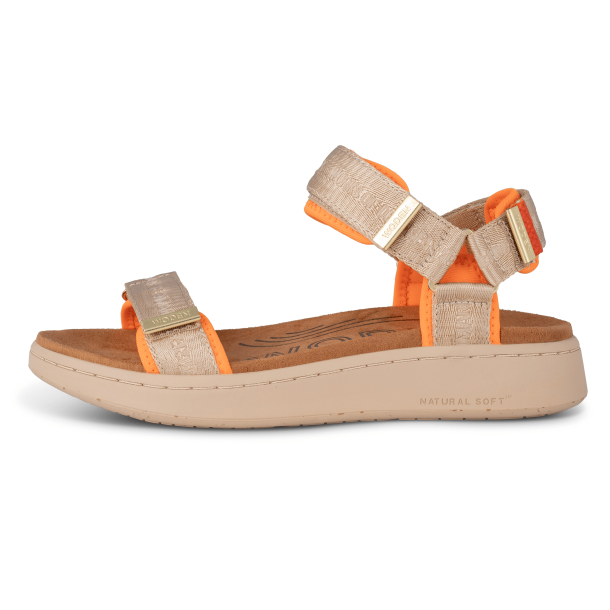 Woden Sandaler - Line Heritage - Coffee Cream