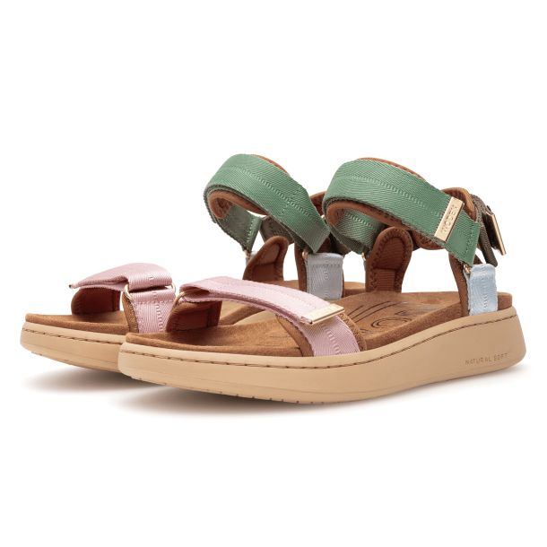 Woden Sandaler - Line - Algae Multi